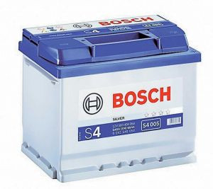 Бош  S40220, купить авто аккумулятор Bosch S4 022 Silver ( сильвер) 45 Ач - емкость, (545 157 033) 238/128/227, 330 Ампер, B00, Asia, тонкие клеммы