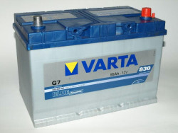 Аккумулятор Varta blue Dynamic 595 404, аккумуляторы Varta G7 blue - 95 Ah, габаритные размеры  306x173x225, пусковой ток 830А