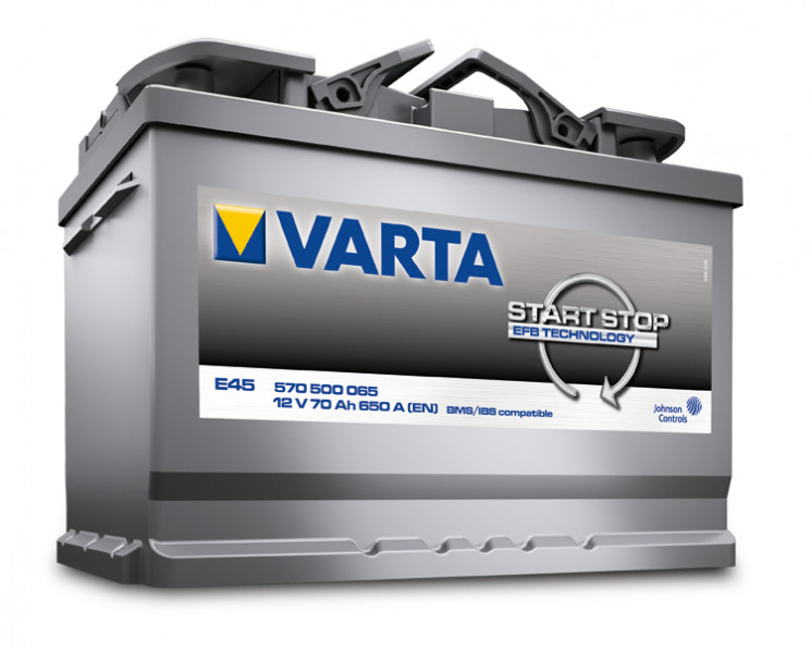 Аккумуляторы Varta Start-Stop (560500056), авто аккумуляторы Варта Старт-стоп D53 60 ампер/часов, размер - 242x175x190, пуск. ток 560 А